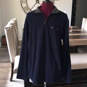 Chaps Navy Pull Over Sweater NWTS